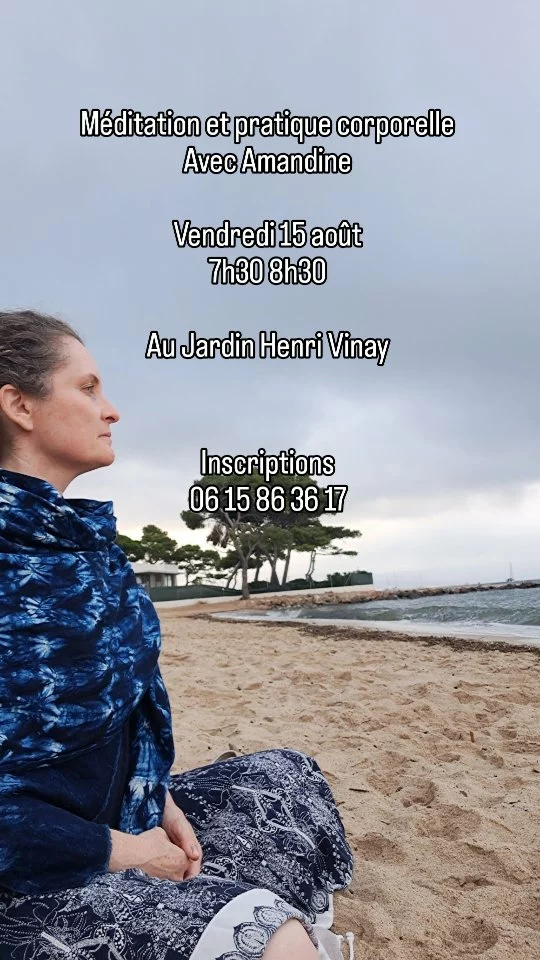 Méditation et pratique corporelle 
au jardin Henri vinay 
Au Puy en Velay 

ce vendredi 15 août
 7h30 8h30

10 euros

Inscriptions 06 15 86 36 17 

#ty#tymbienetre #lepuyenvelay #myhauteloire #bienetre43 #meditation43